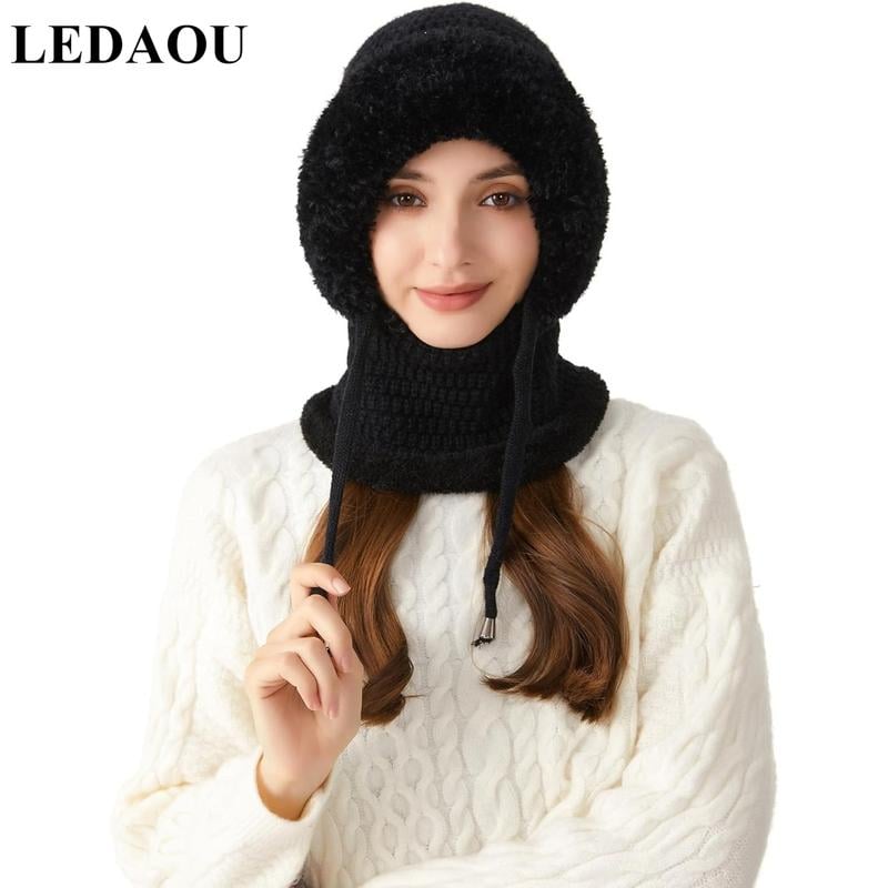 Elmont | 3-in-1 Knitted Beanie with Neck Warmer