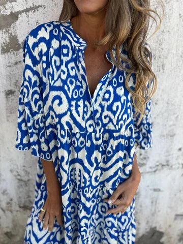 M&H | Tiered Midi Dress