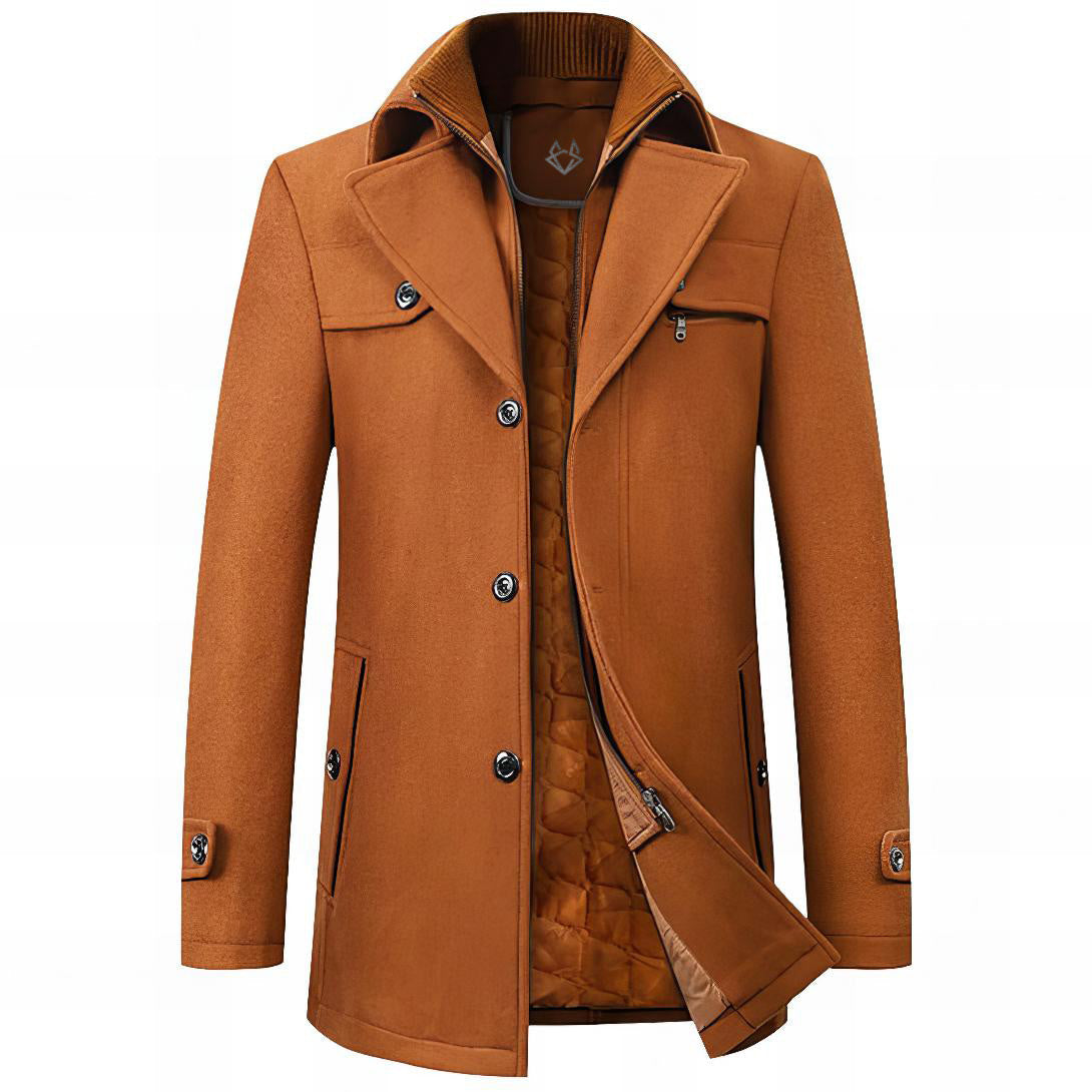 Elmont | Men's Structured Overcoat