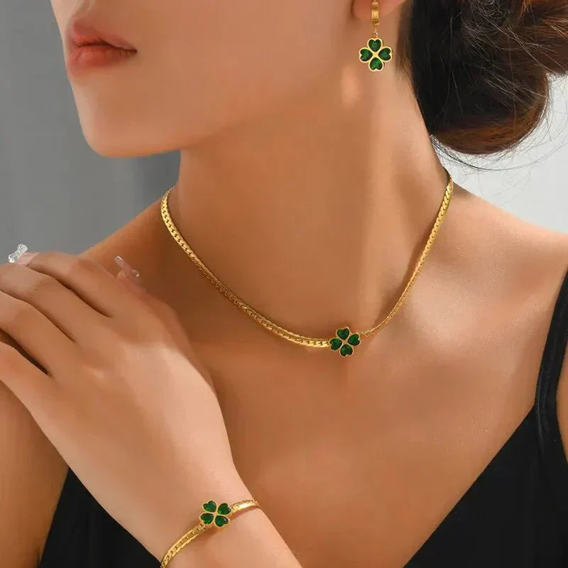Elmont | Clover Jewellery Set