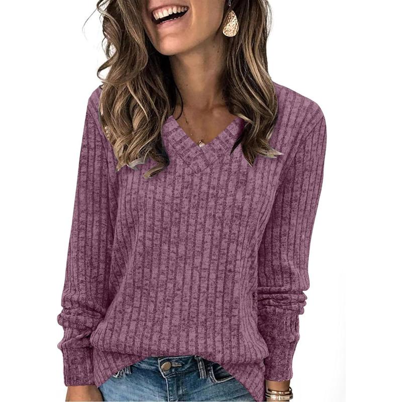 Elmont | Women's V-Neck Oversized Knit Sweater