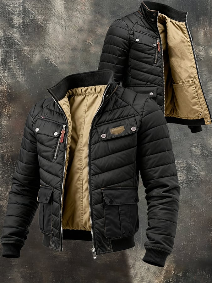 Elmont | Men's Quilted Zip-Front Jacket