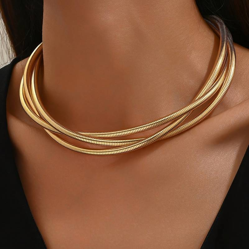 Elmont | Layered Gold-Tone Necklace