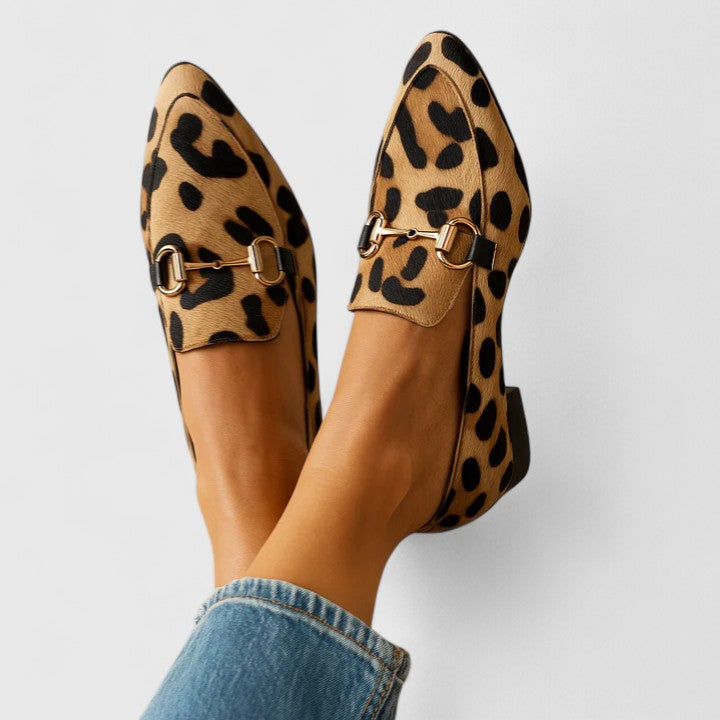 Elmont | Pointed-Toe Loafer Mules