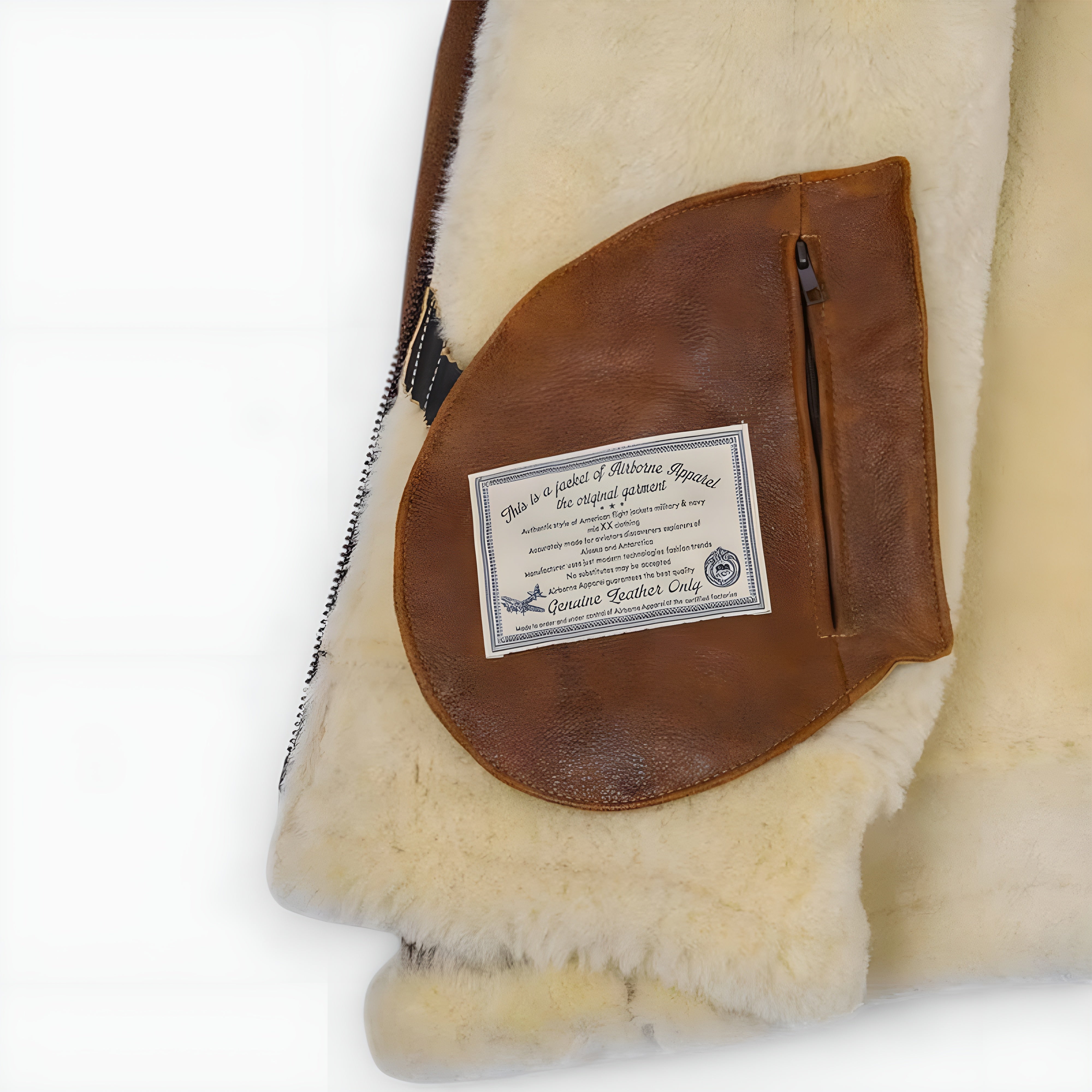 Elmont | PU Leather Bomber Jacket with Faux Fur Hood