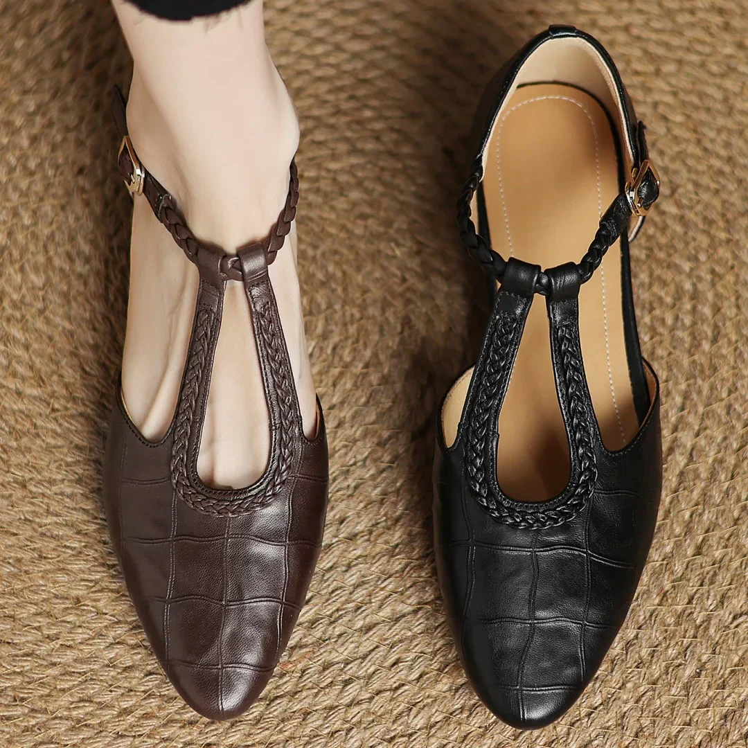 Elmont | Vegan Leather Orthopaedic Mary Jane Shoes