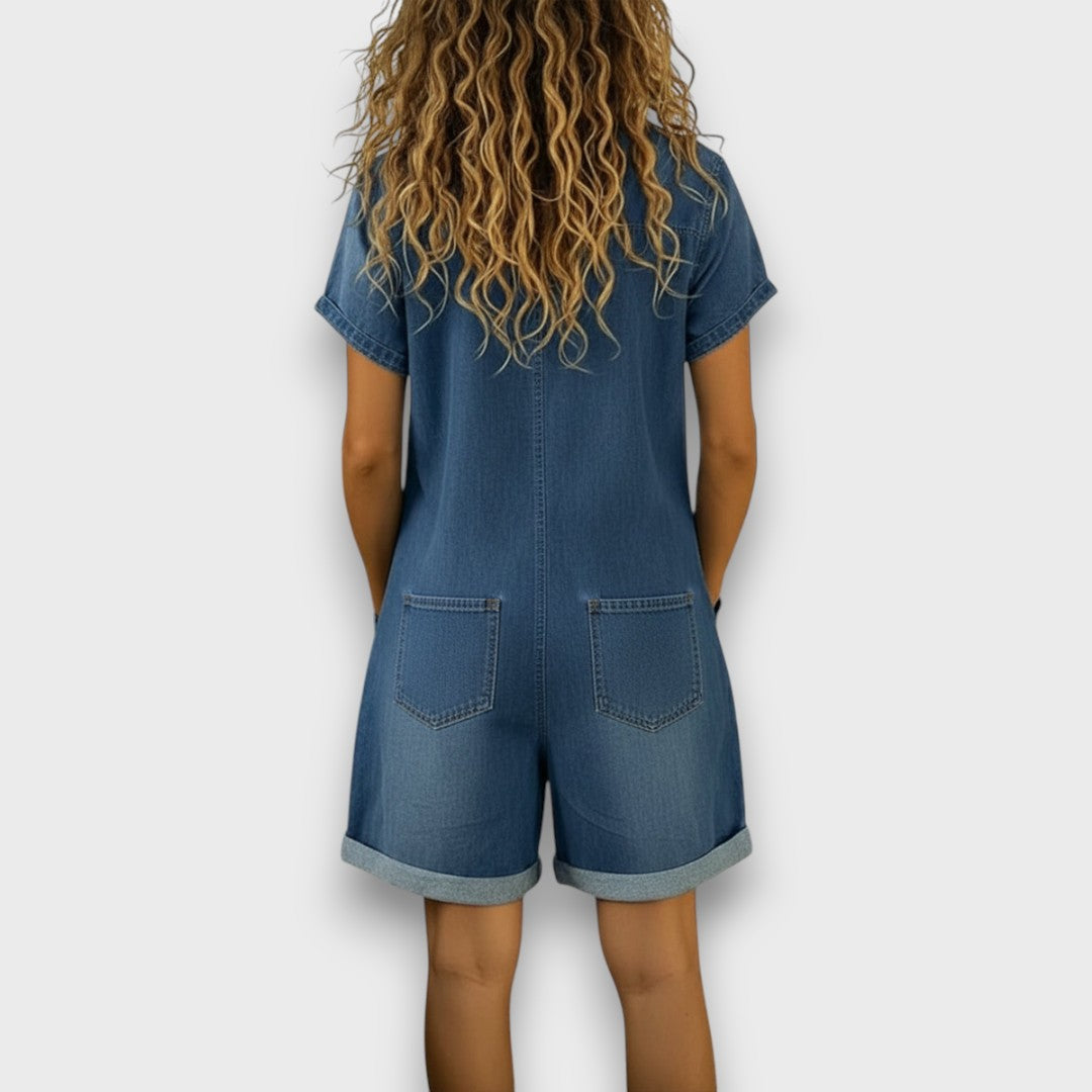 M&H | Denim-Look Cotton Overalls