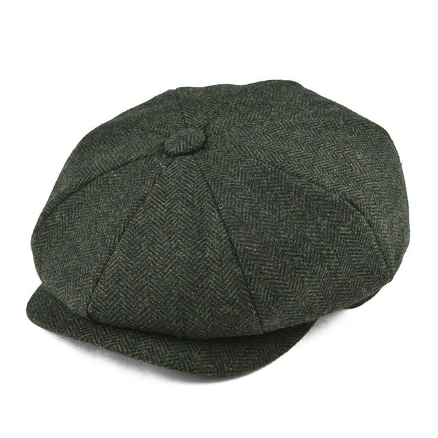 Elmont | Wool Blend Flat Cap