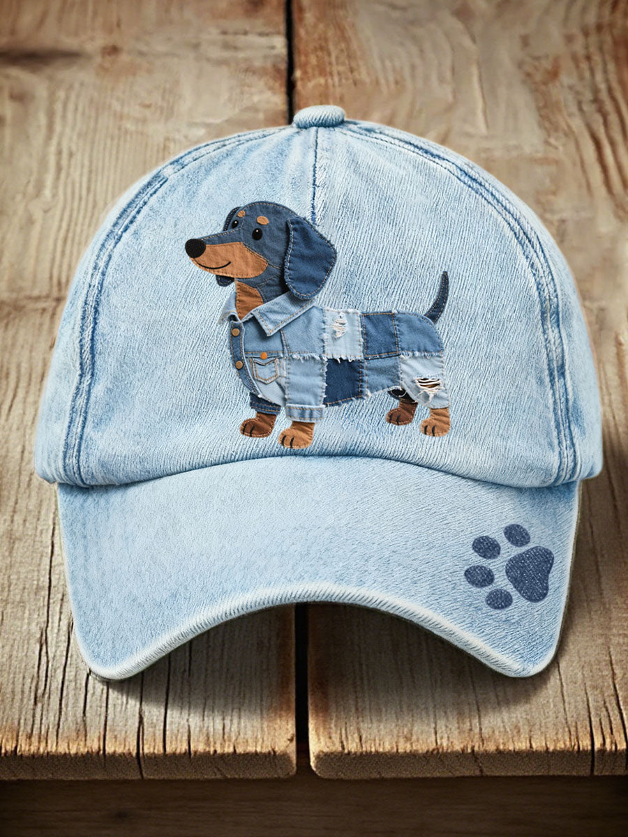 Elmont | Patchwork Denim Dog Jacket