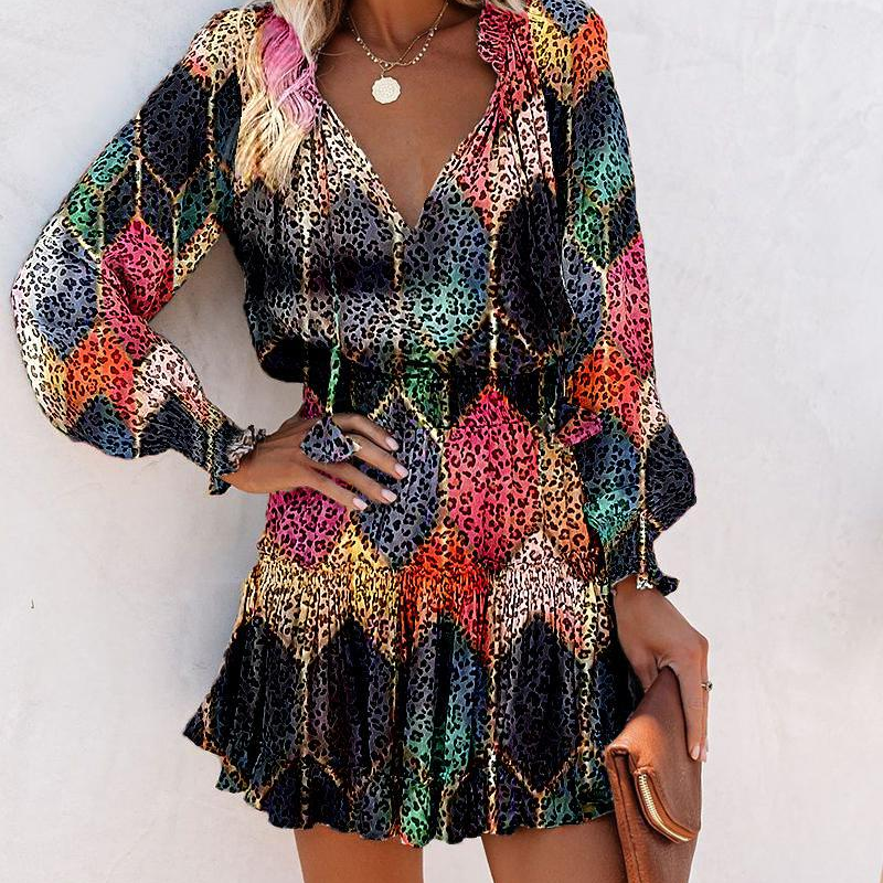 M&H | Smocked Empire Waist Mini Dress