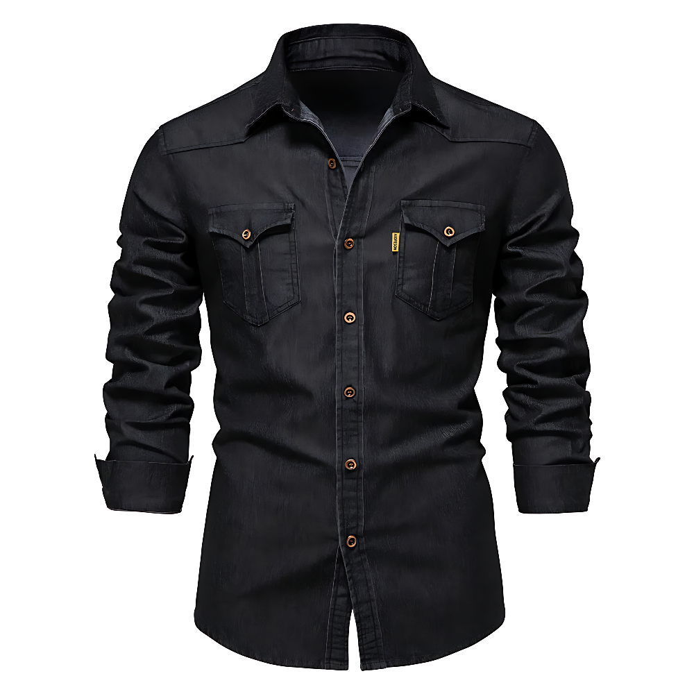 Elmont | Men's Cotton Denim Shirt