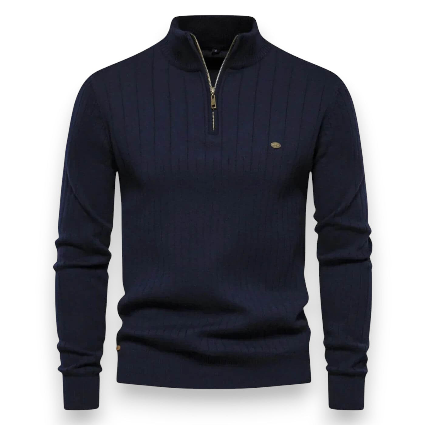 Elmont | Half-Zip Cotton-Blend Sweater