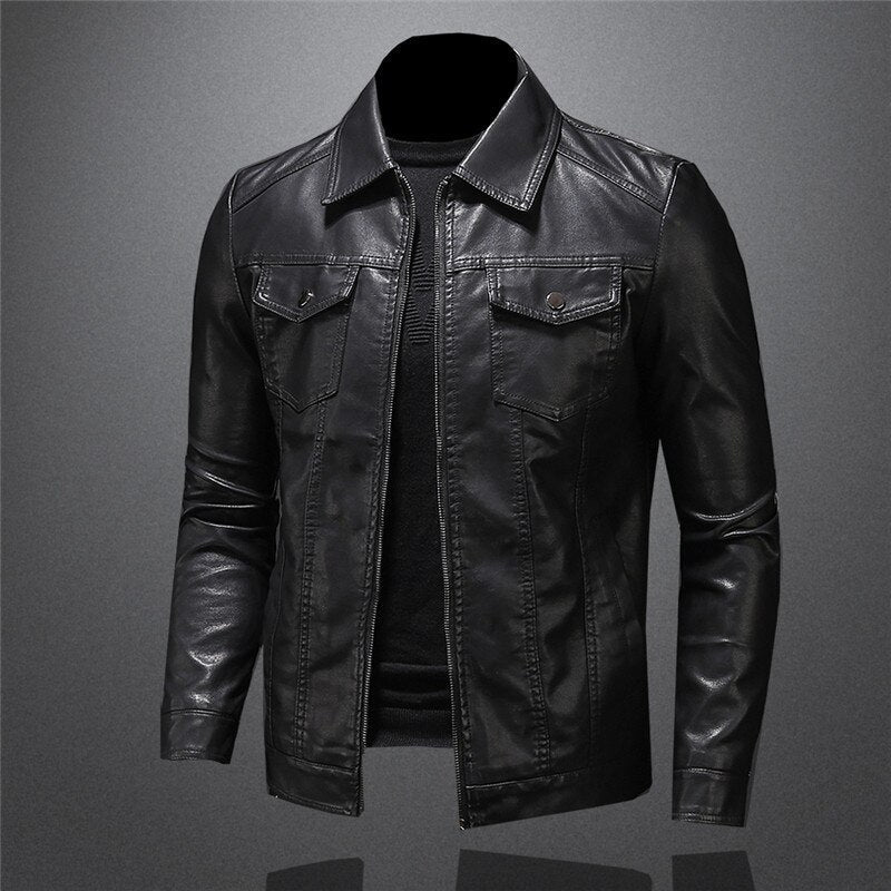 Elmont | Men's Vegan Leather Jacket