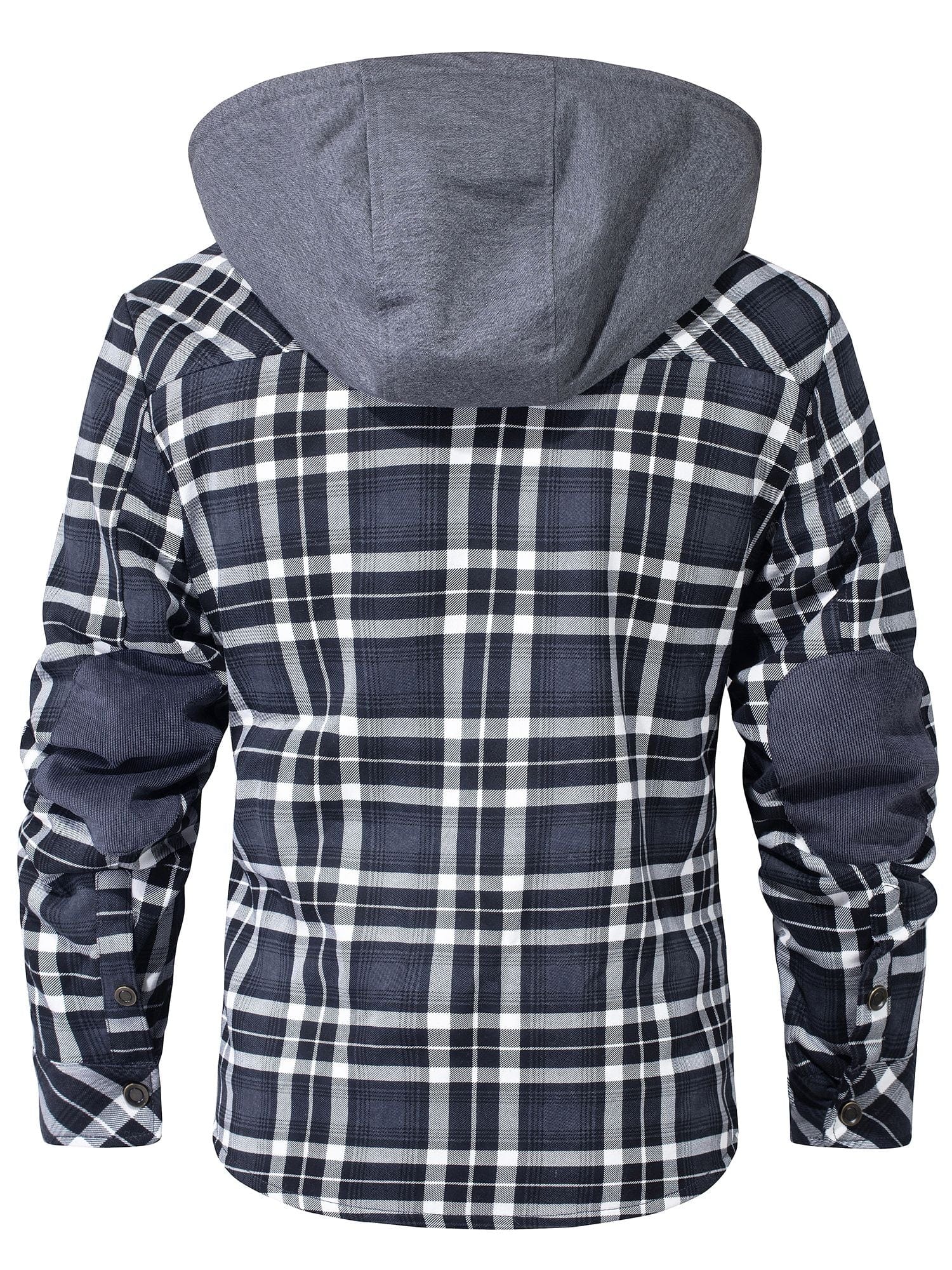 Elmont | Hooded Sherpa-Lined Flannel Jacket