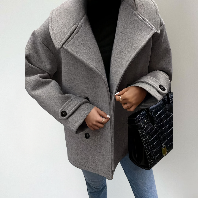 Elmont | Double-Breasted Knit Cardigan