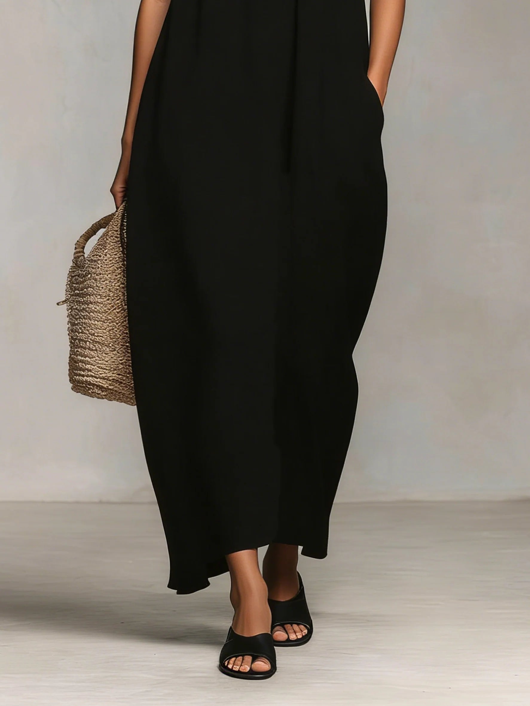 M&H | Colorblock Maxi Dress