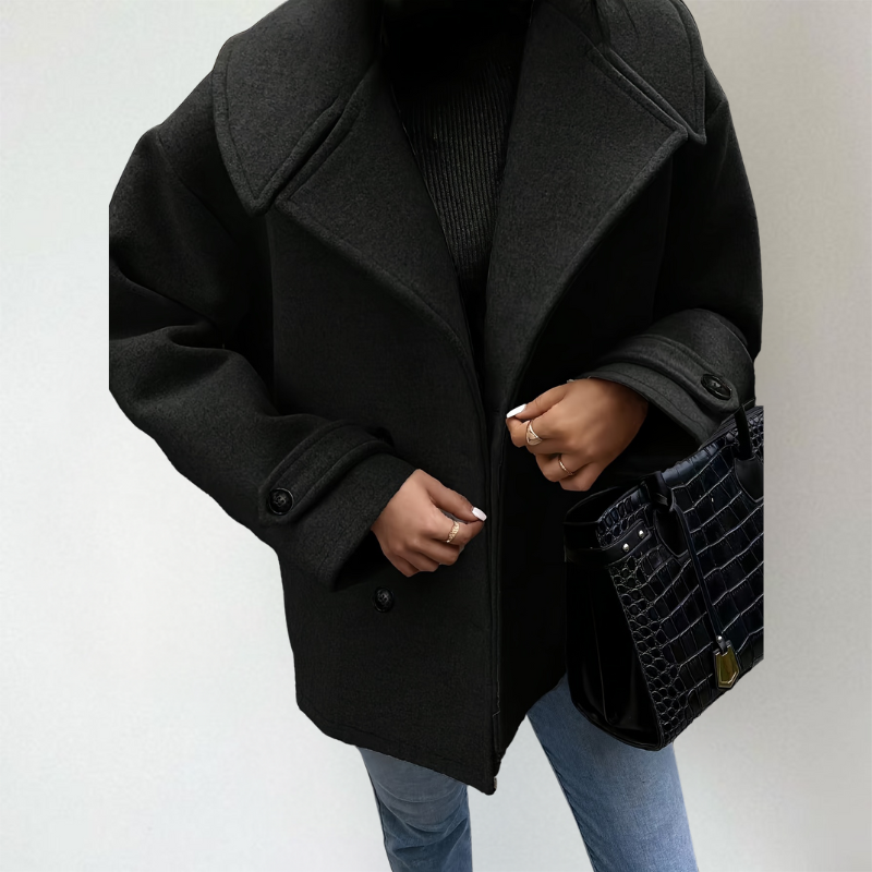 Elmont | Double-Breasted Knit Cardigan