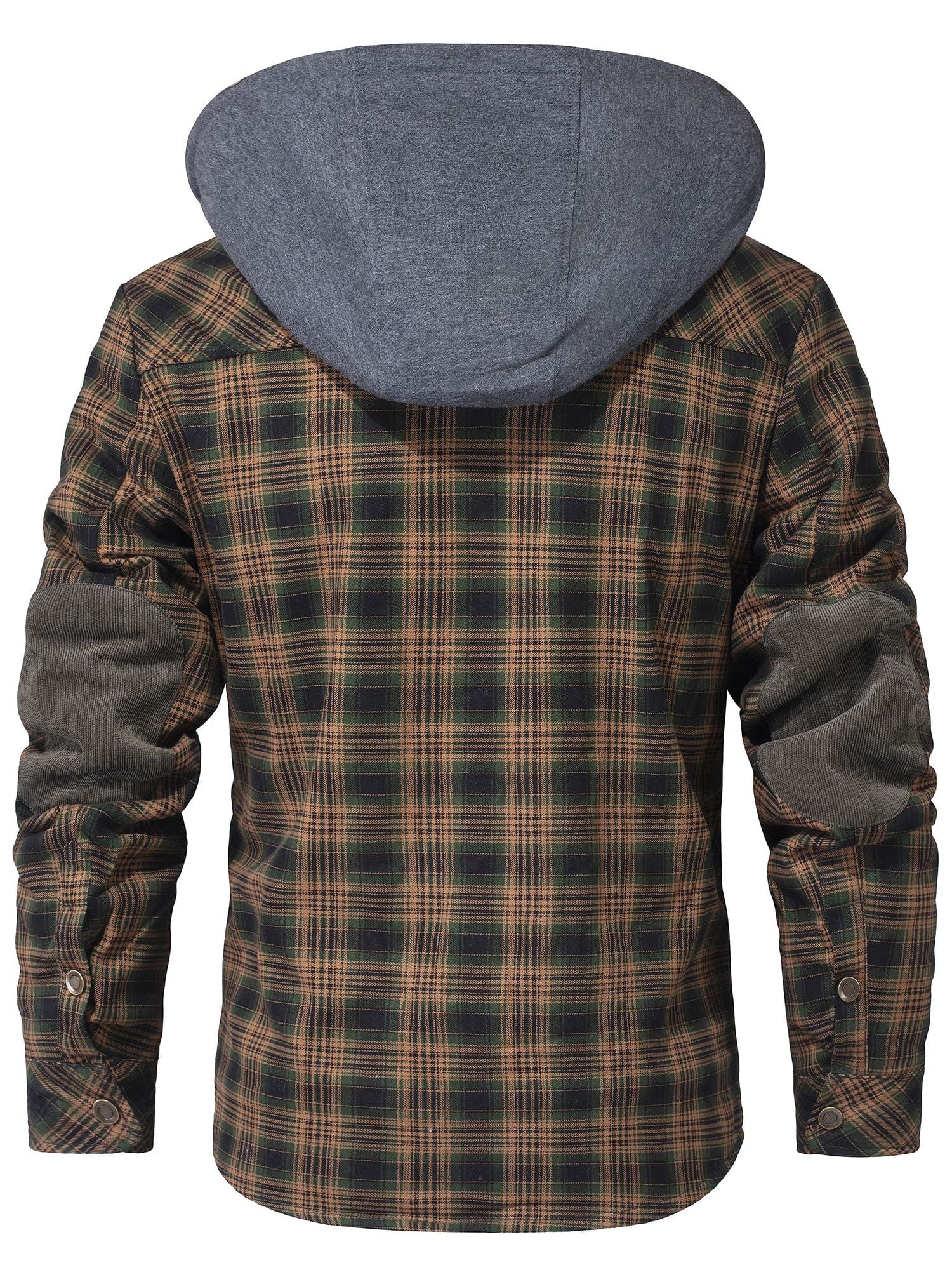 Elmont | Hooded Sherpa-Lined Flannel Jacket