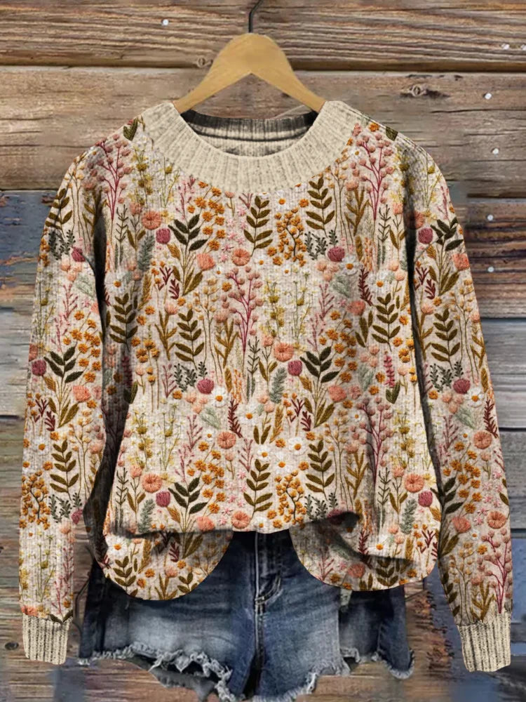 Elmont | Embroidered Wool Sweater