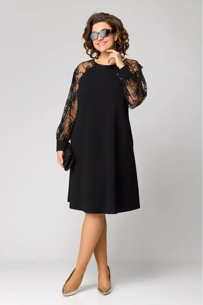 M&H | Floral Lace Sleeve Dress