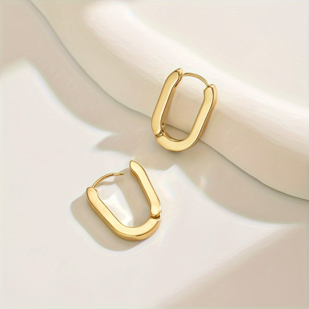 Elmont | Geometric Hoop Earrings