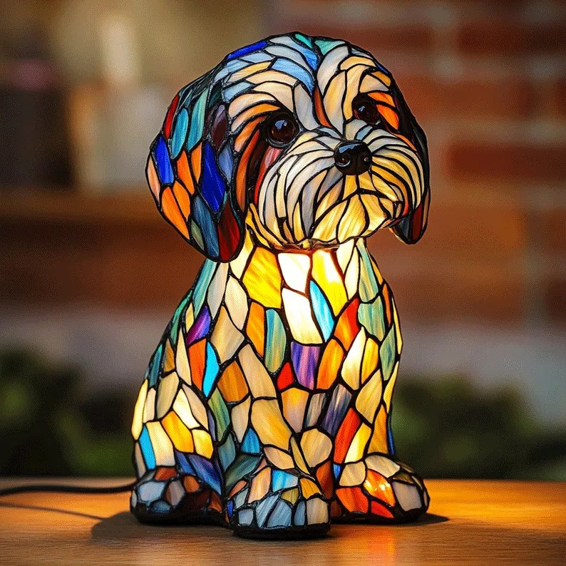 Elmont | Dog Table Lamp