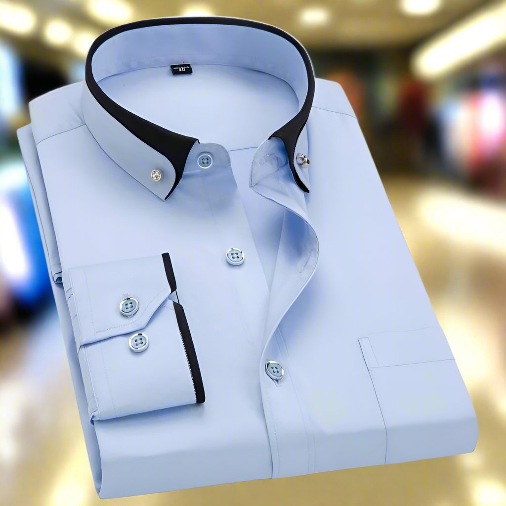 Elmont | Classic Long-Sleeve Cotton Shirt