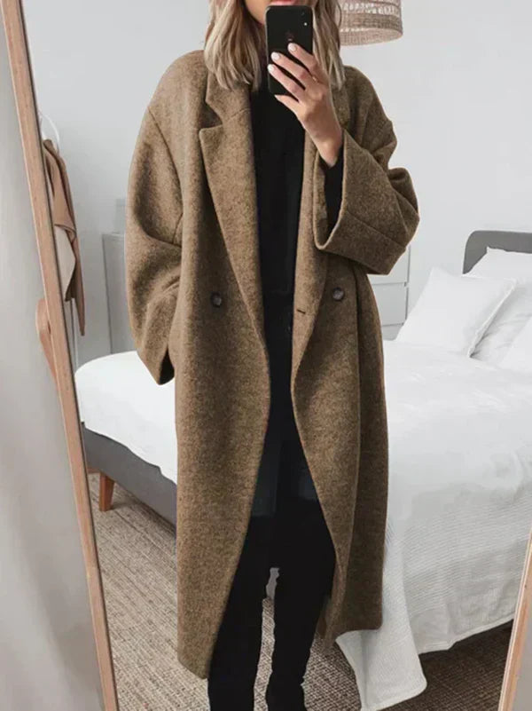 Elmont | Oversized Wool Blend Coat