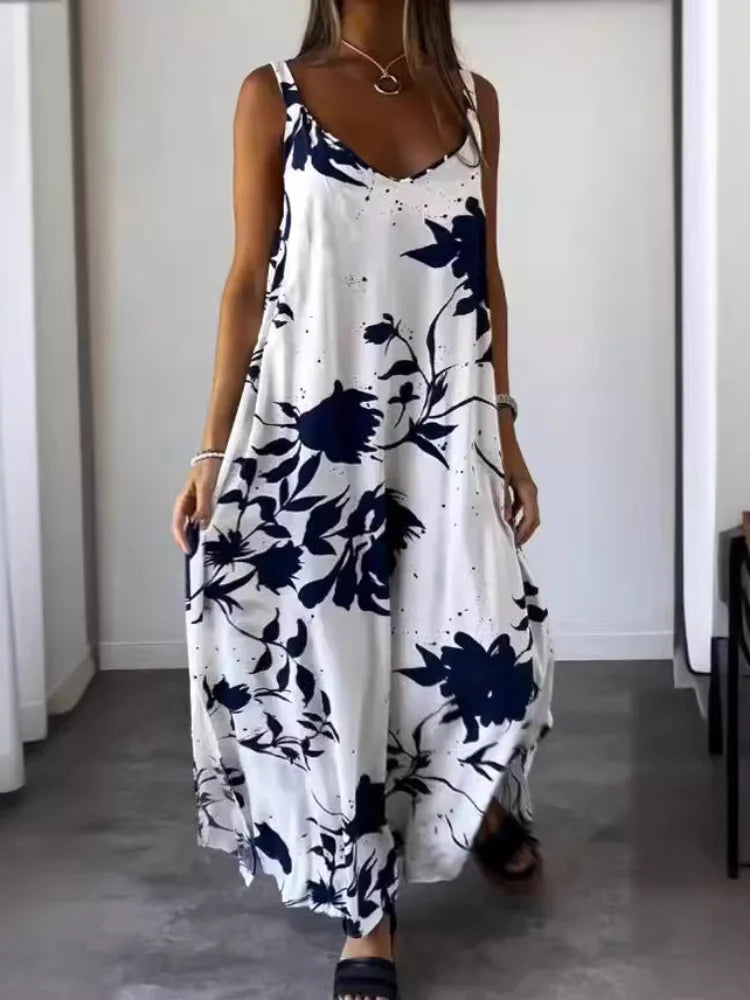M&H | Floral A-Line Maxi Dress