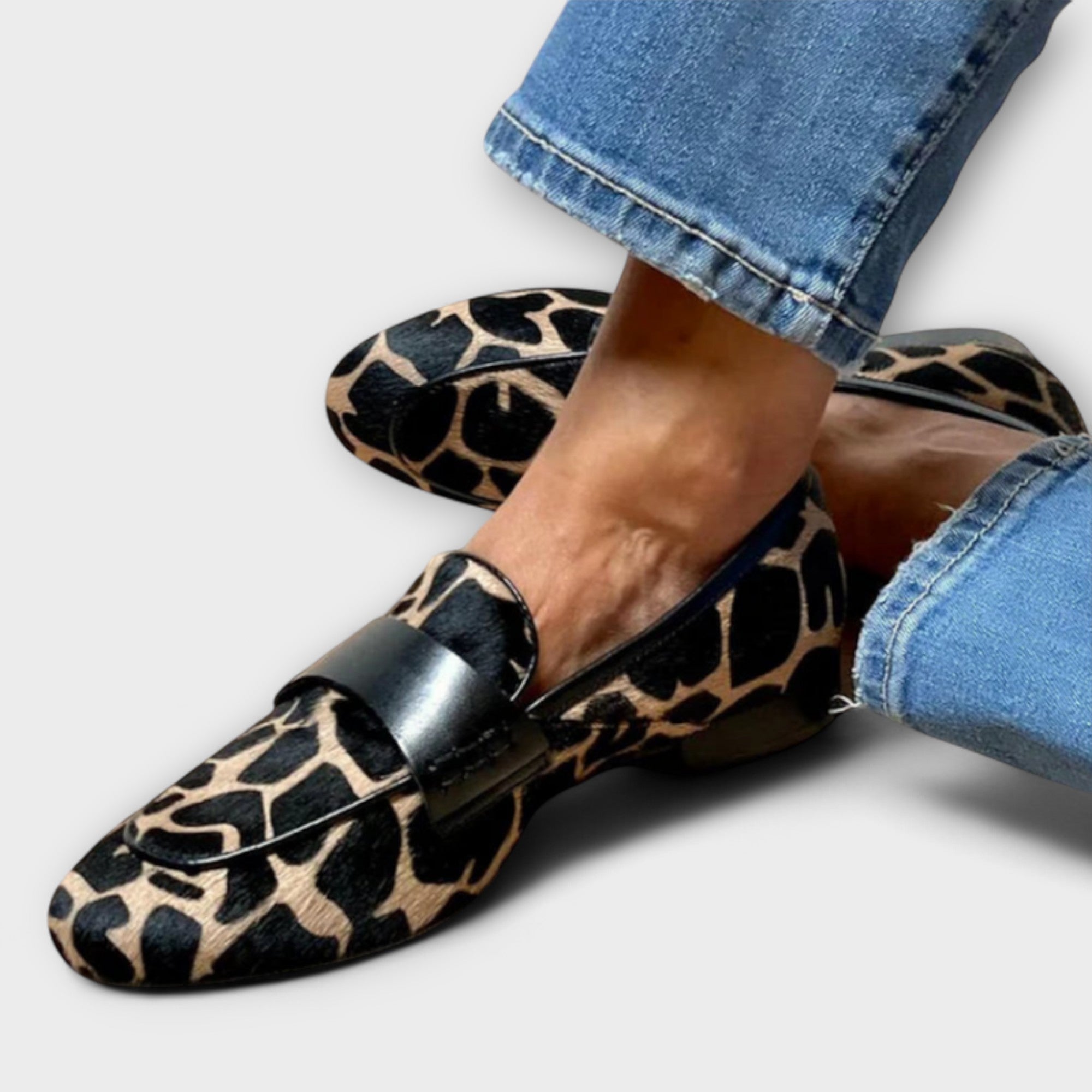 Elmont | Leopard-Print Slippers