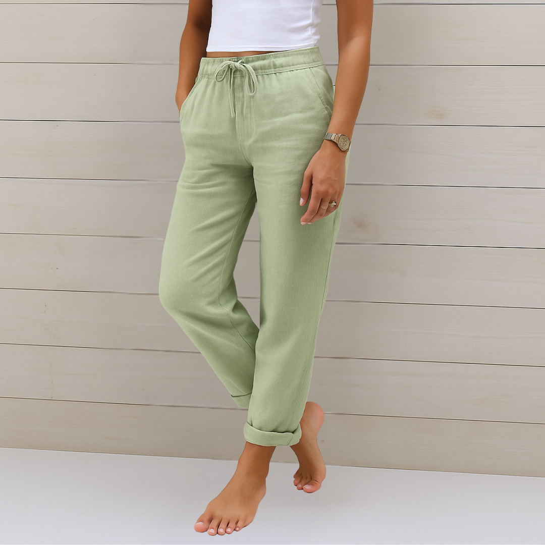 Elmont | Women's Stretch Linen Pants