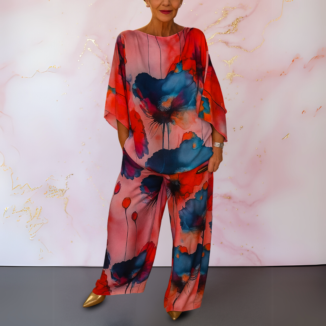 M&H | Satin Two-Piece Set