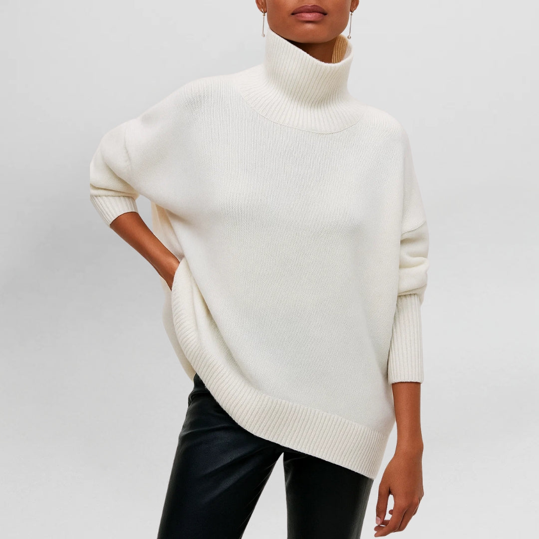 Elmont | High-Neck Knit Sweater
