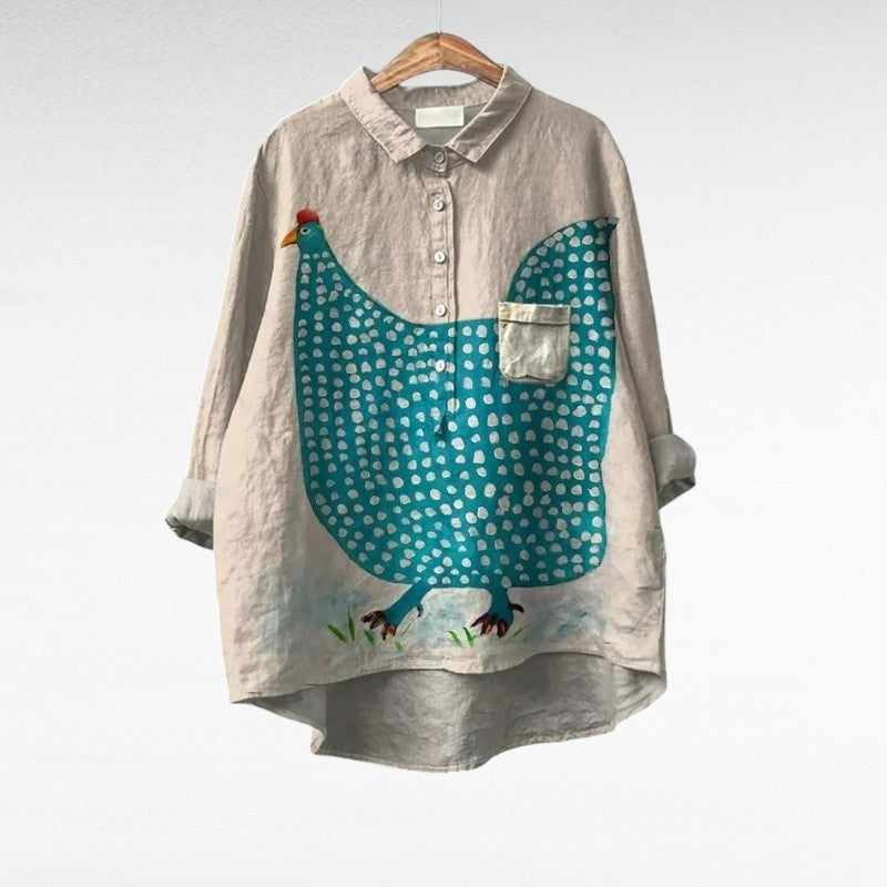 M&H | Polyester-Viscose Blend Blouse