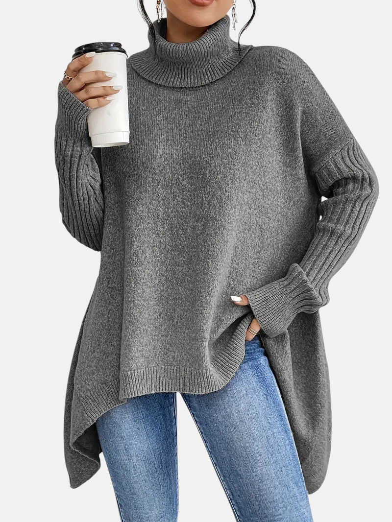 Elmont | Oversized Turtleneck Sweater