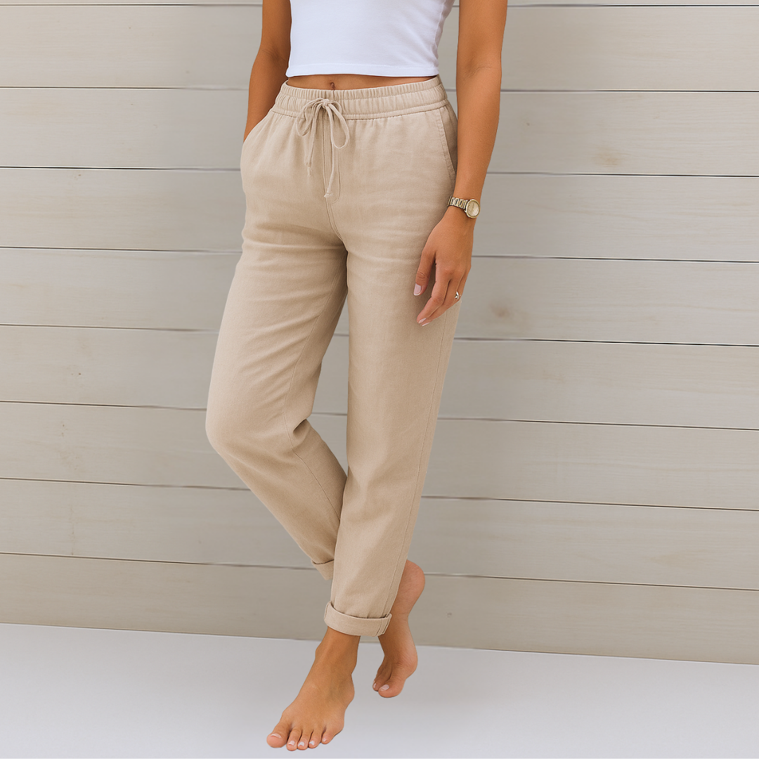 Elmont | Women's Stretch Linen Pants
