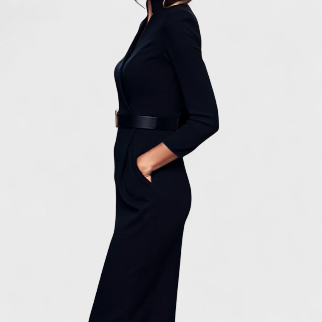 M&H | Belted Midi Dress