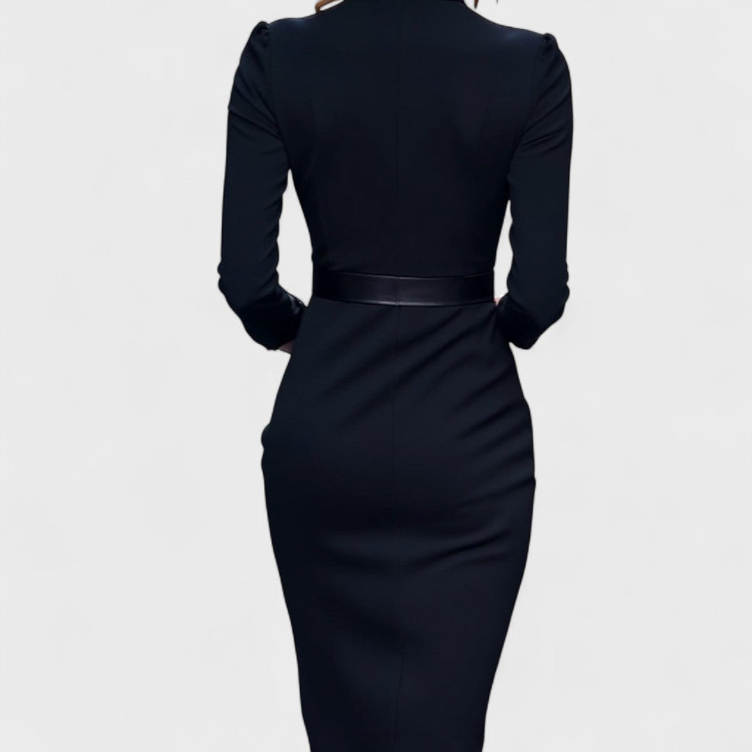 M&H | Belted Midi Dress
