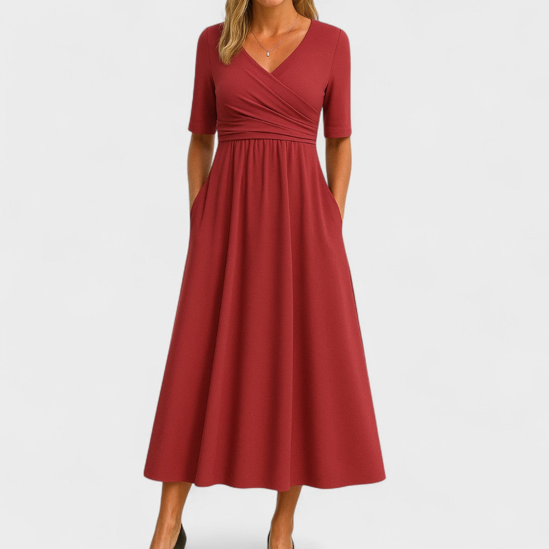 M&H | Wrap Midi Dress