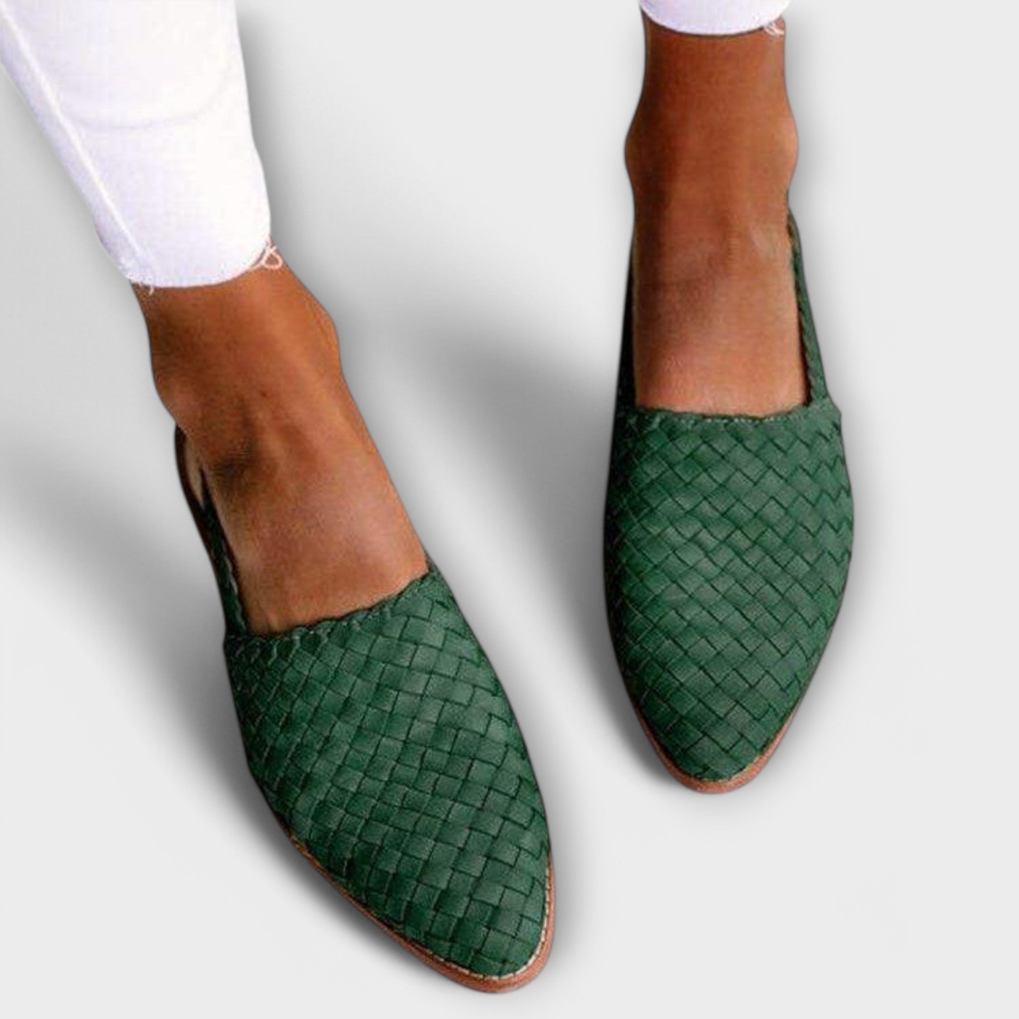 Elmont | Handwoven Moccasins