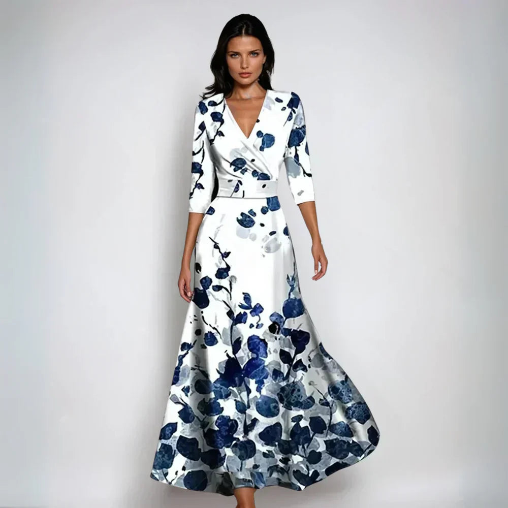 M&H | Floral Print Wrap Dress