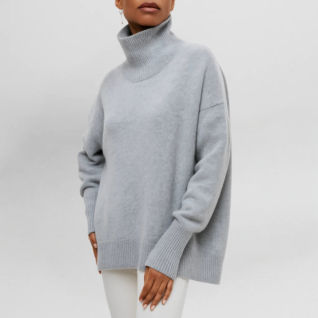 Elmont | High-Neck Knit Sweater