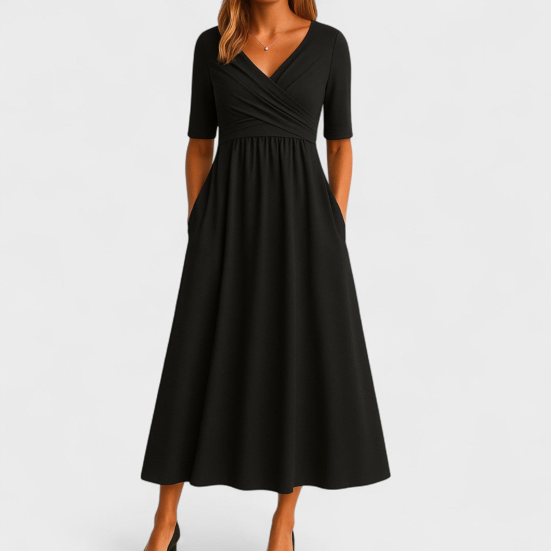 M&H | Wrap Midi Dress