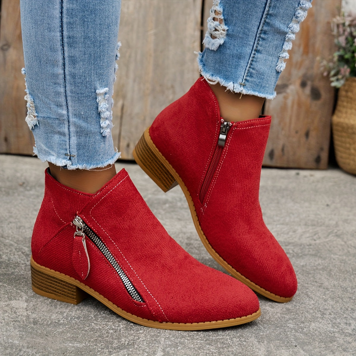 Elmont | Women's Orthopedic Leather Ankle Boots