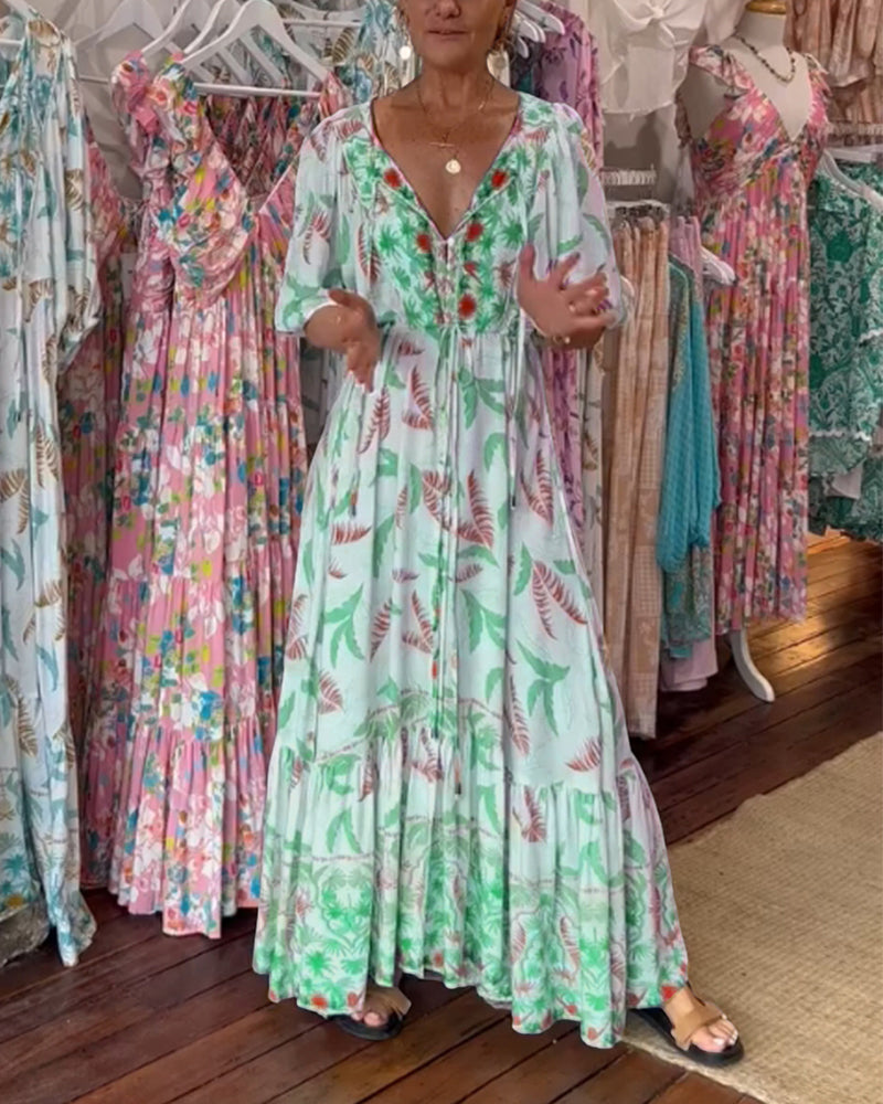 M&H | Boho Maxi Dress