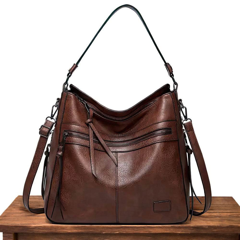 Elmont | Leather Flap Shoulder Bag