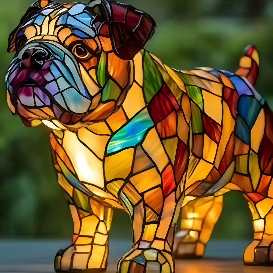 Elmont | Colour-Projection Dog Lamp