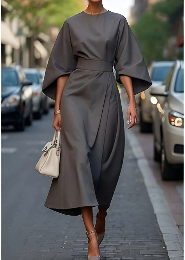 M&H | Belted Maxi Dress