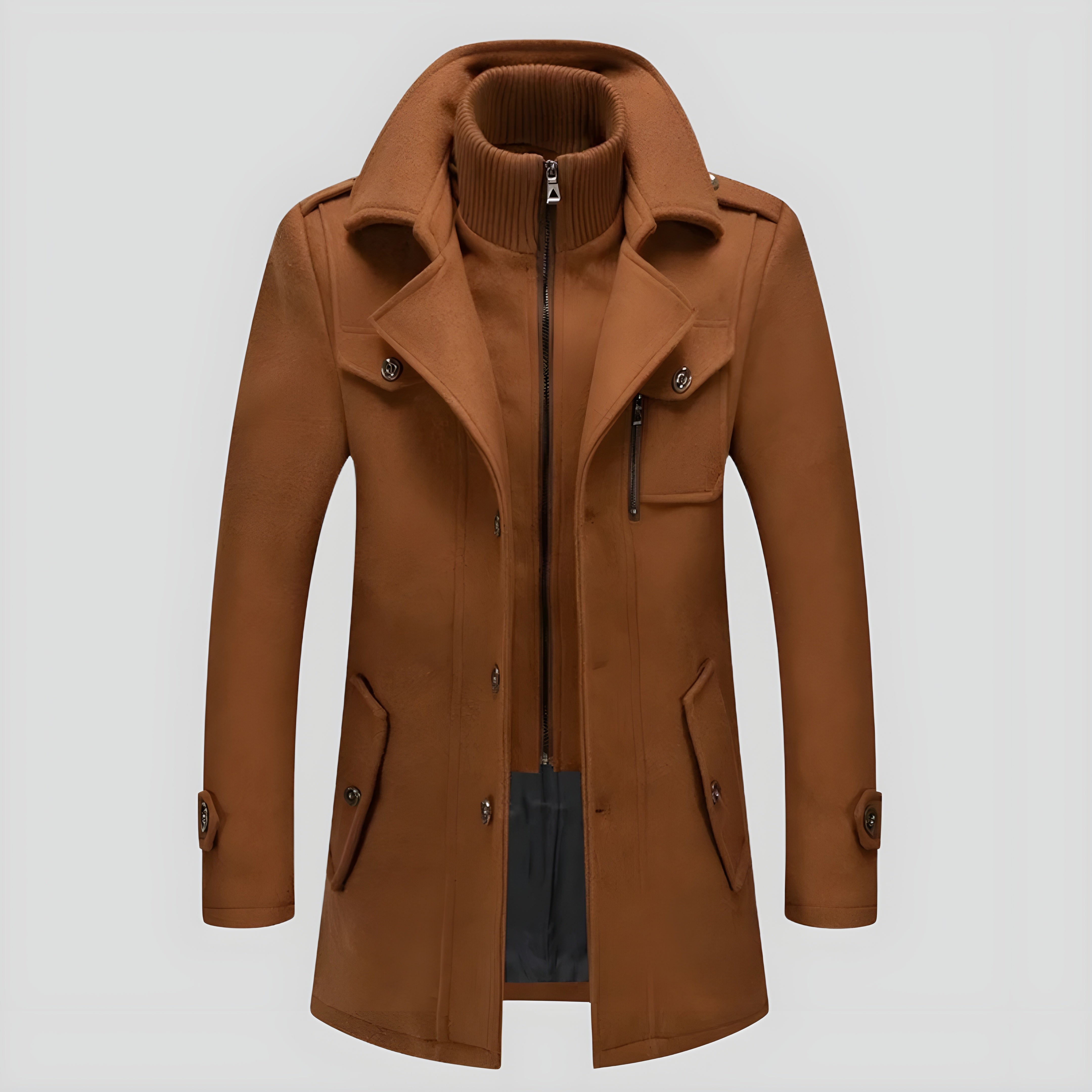 Elmont | Wool Blend Overcoat