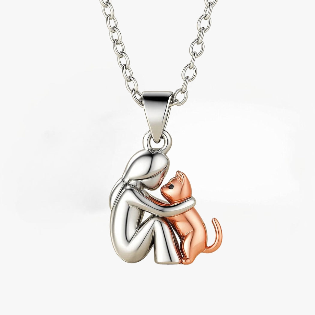 Elmont | Cat Silhouette Pendant Necklace